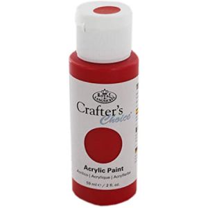 Farba akrylowa R&L Crafter's Choice 59ml, Czerwona/Scarlet